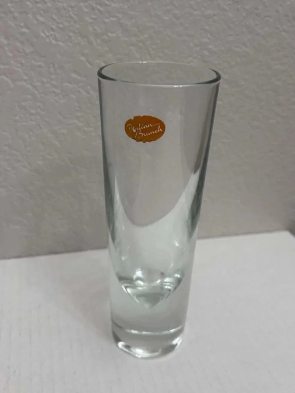 Vtg Carlo Moretti Italian Brunch Bullet Glasses Weighted Barware - Set of 5
